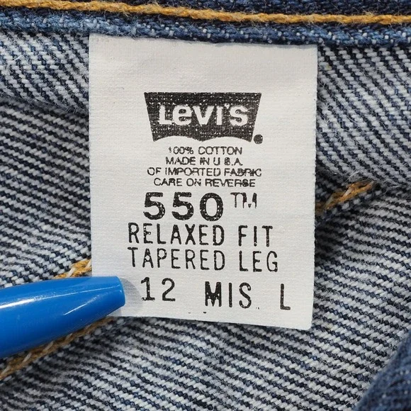 Classic Straight Leg Women's Jeans - Blue - Picture 3 of 11